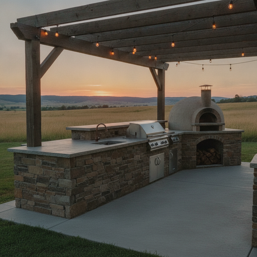 Ranch-Style Outdoor Kitchen Ideas: Creating Your Ultimate Rustic Homestead Retreat